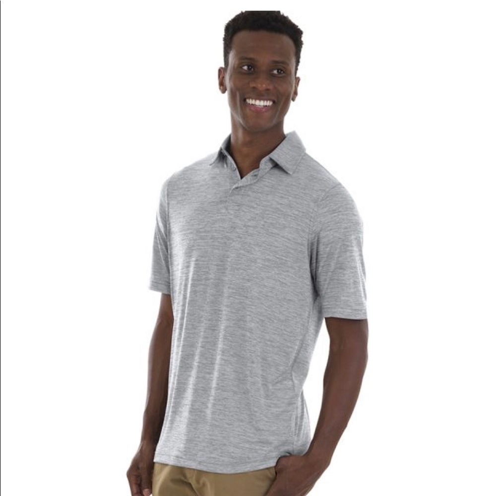 MEN'S SPACE DYE POLO
